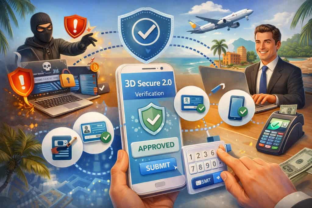 Using 3D Secure 2.0 to Reduce Liability for Travel Merchants