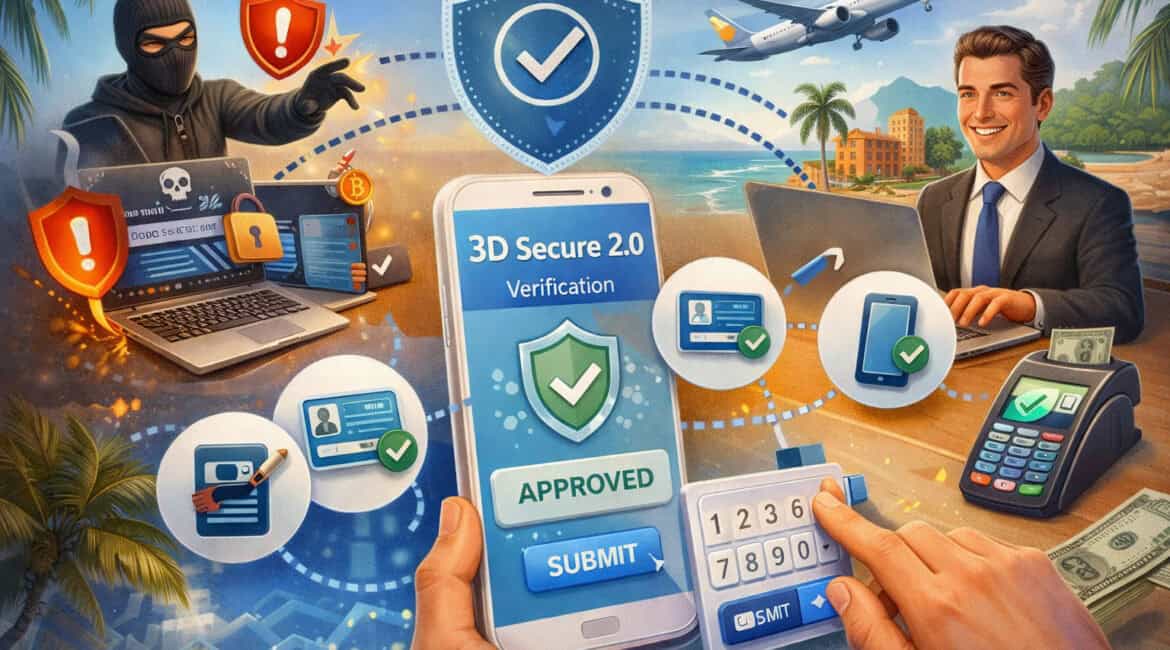 Using 3D Secure 2.0 to Reduce Liability for Travel Merchants