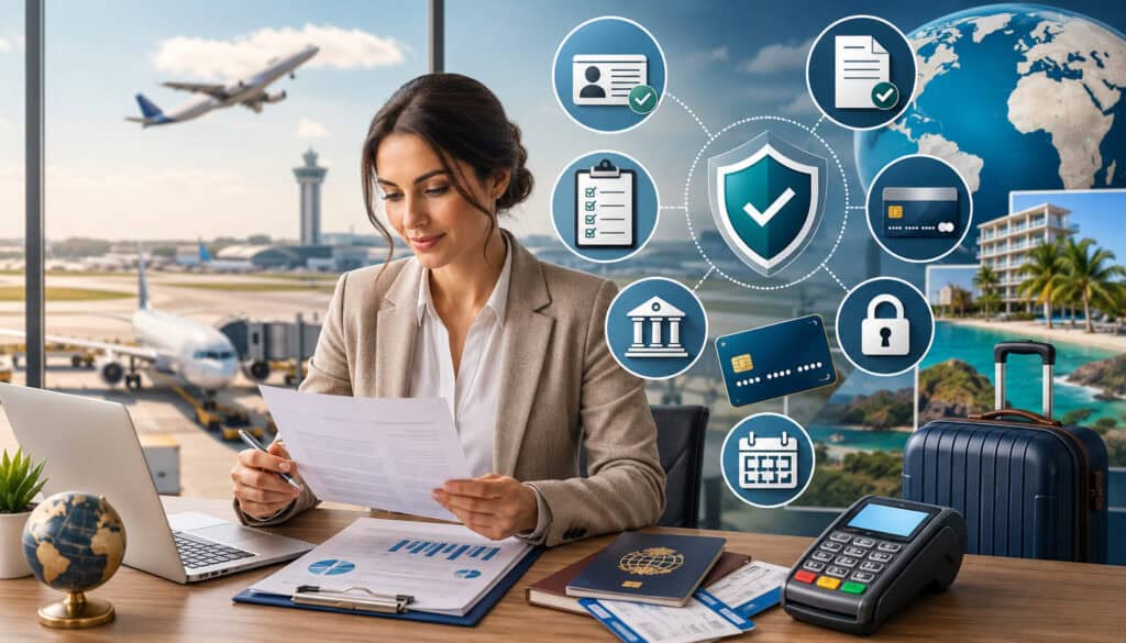 Travel merchant account approval requirements illustration