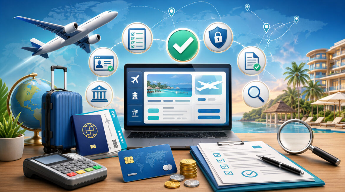 Travel merchant account approval requirements illustration